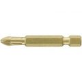 Wiha Gold Phillips Screwdriver Bits PH2 50mm Pack of 3