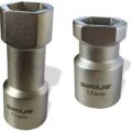 Sirius Professional 2 Piece 17mm 1/2 Drive Socket for Unistrut Channel Set